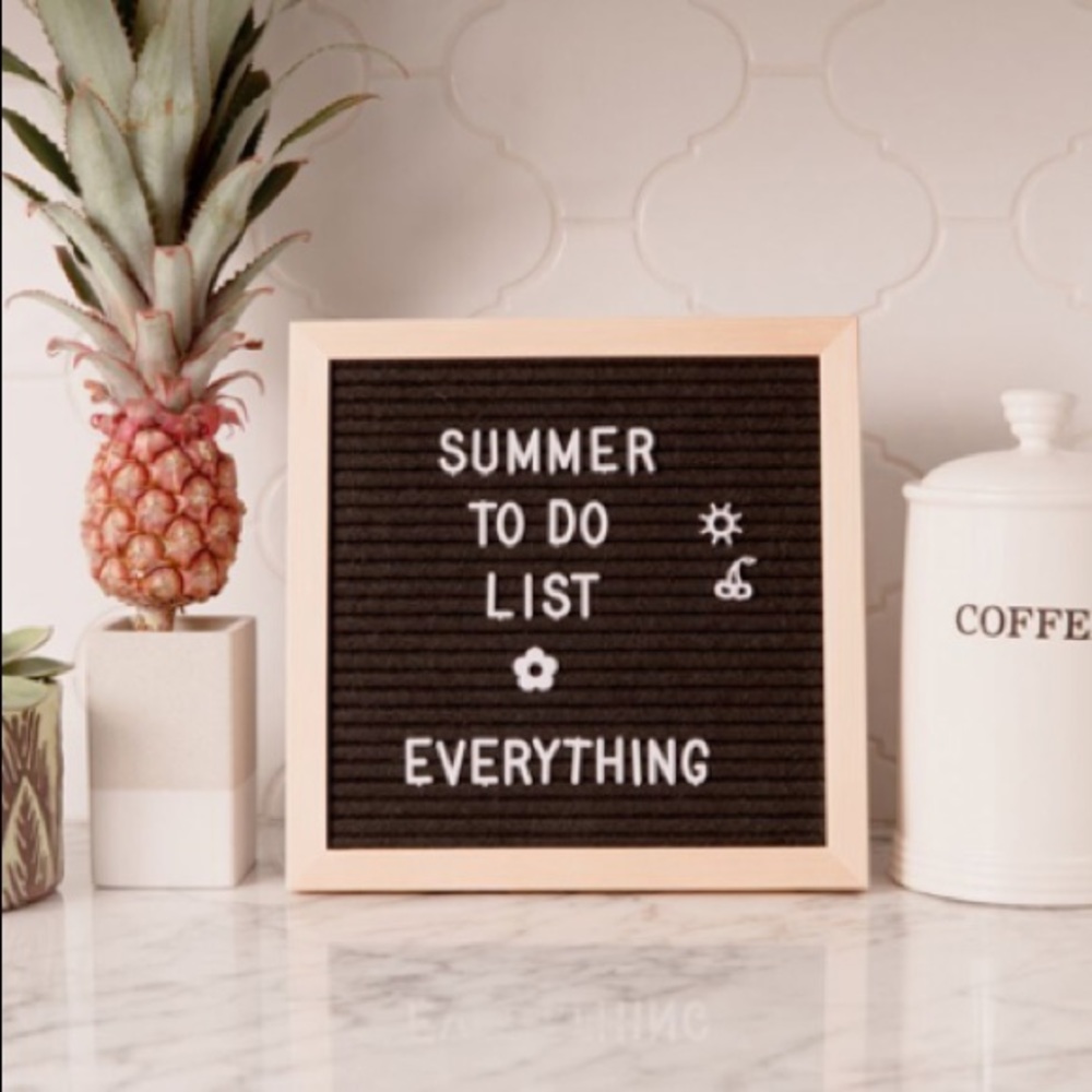 Felt letter board!!!